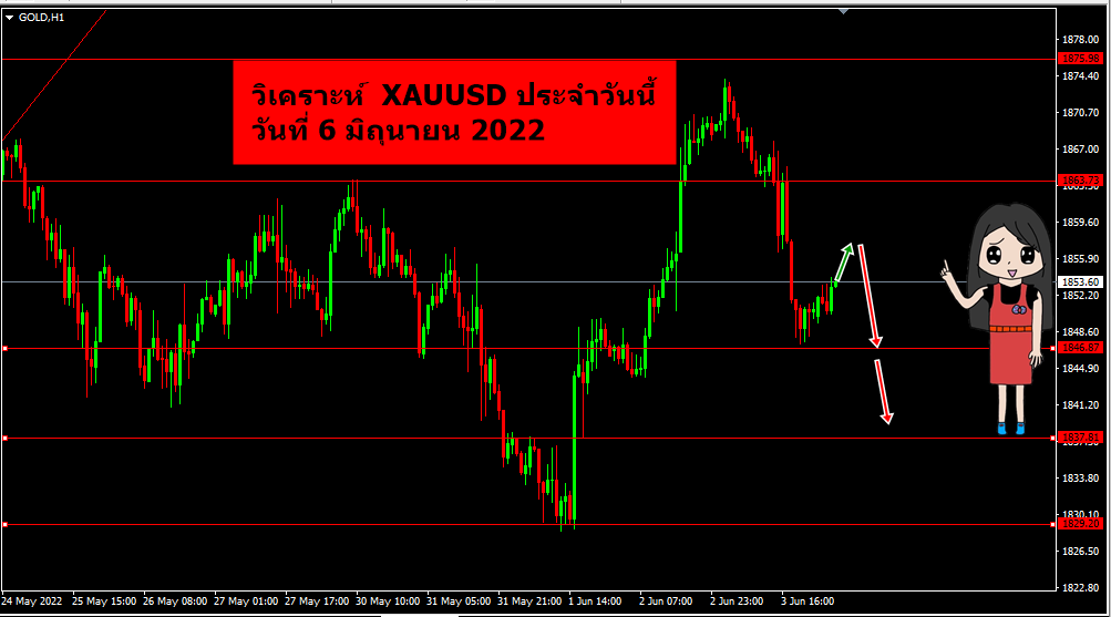 วิเคราะห์ xauusd ประจำวัน