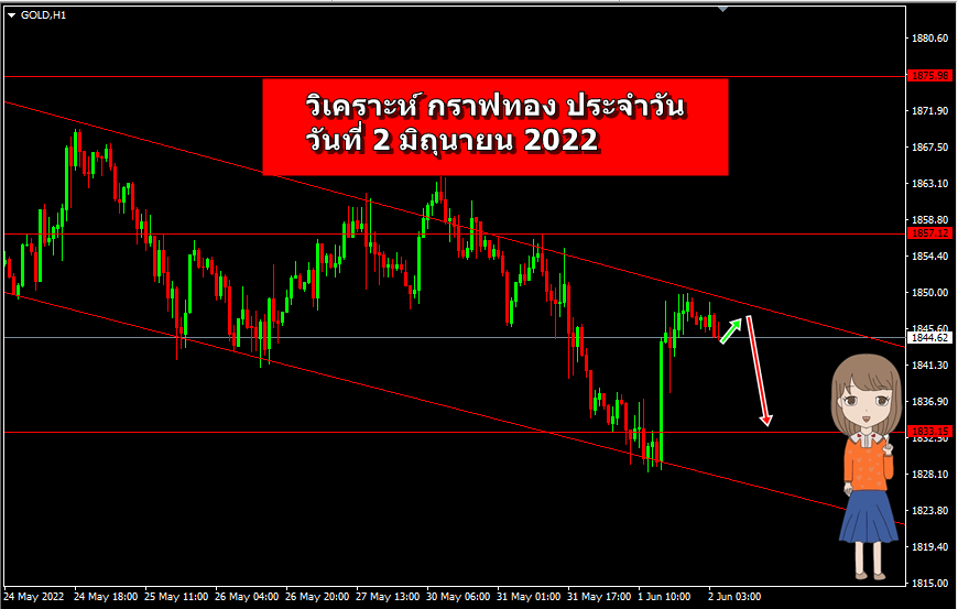 วิเคราะห์ XAUUSD ประจำวัน