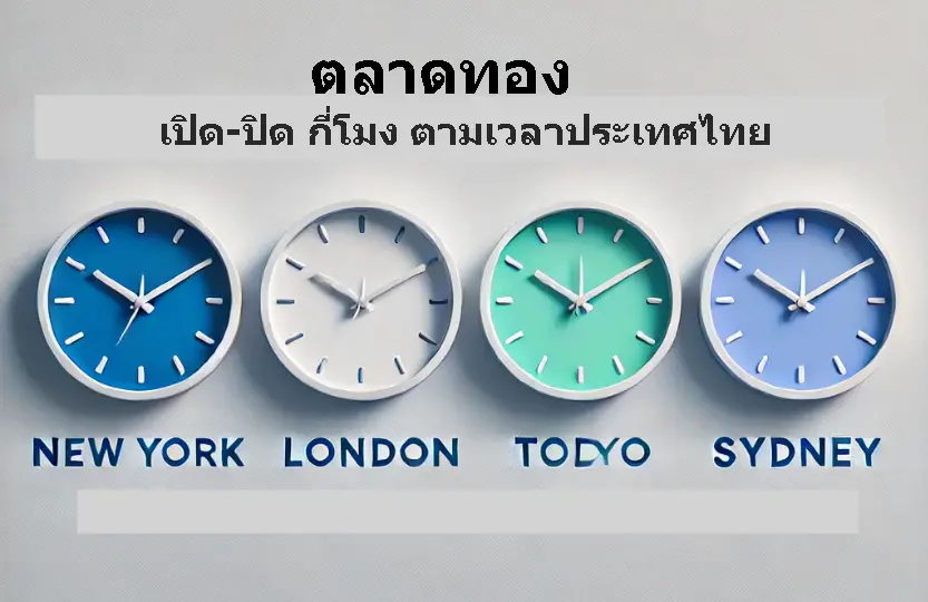 ตลาดทองเปิด-ปิดกี่โมง
