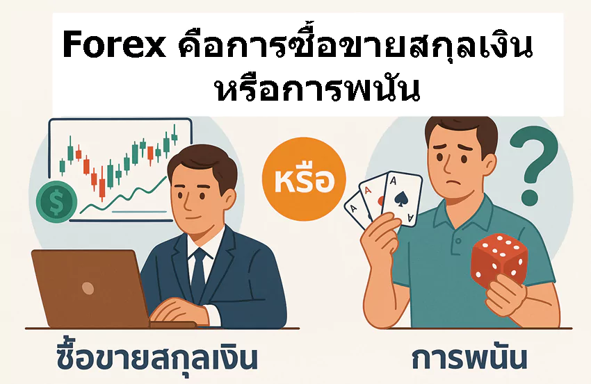 forex คือการซื้อขายสกุลเงินหรือการพนัน