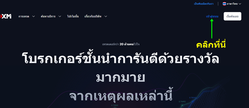 เข้าสู่ระบบสมาชิก xm